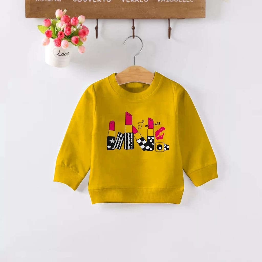 Áo sweater lông cừu thời trang cho bé gái 3-9 tuổi