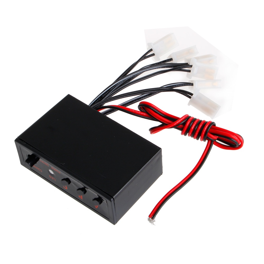 Hộp Điều Khiển Đèn Nhấp Nháy Khẩn Cấp 6 Chiều Cho dc 12v