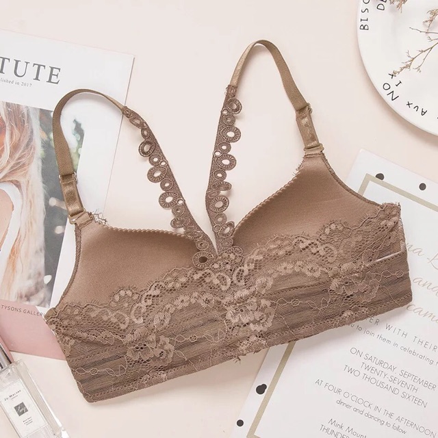 Áo ngực nâng không gọng cài trước dây ren phía sau cực yêu | BigBuy360 - bigbuy360.vn