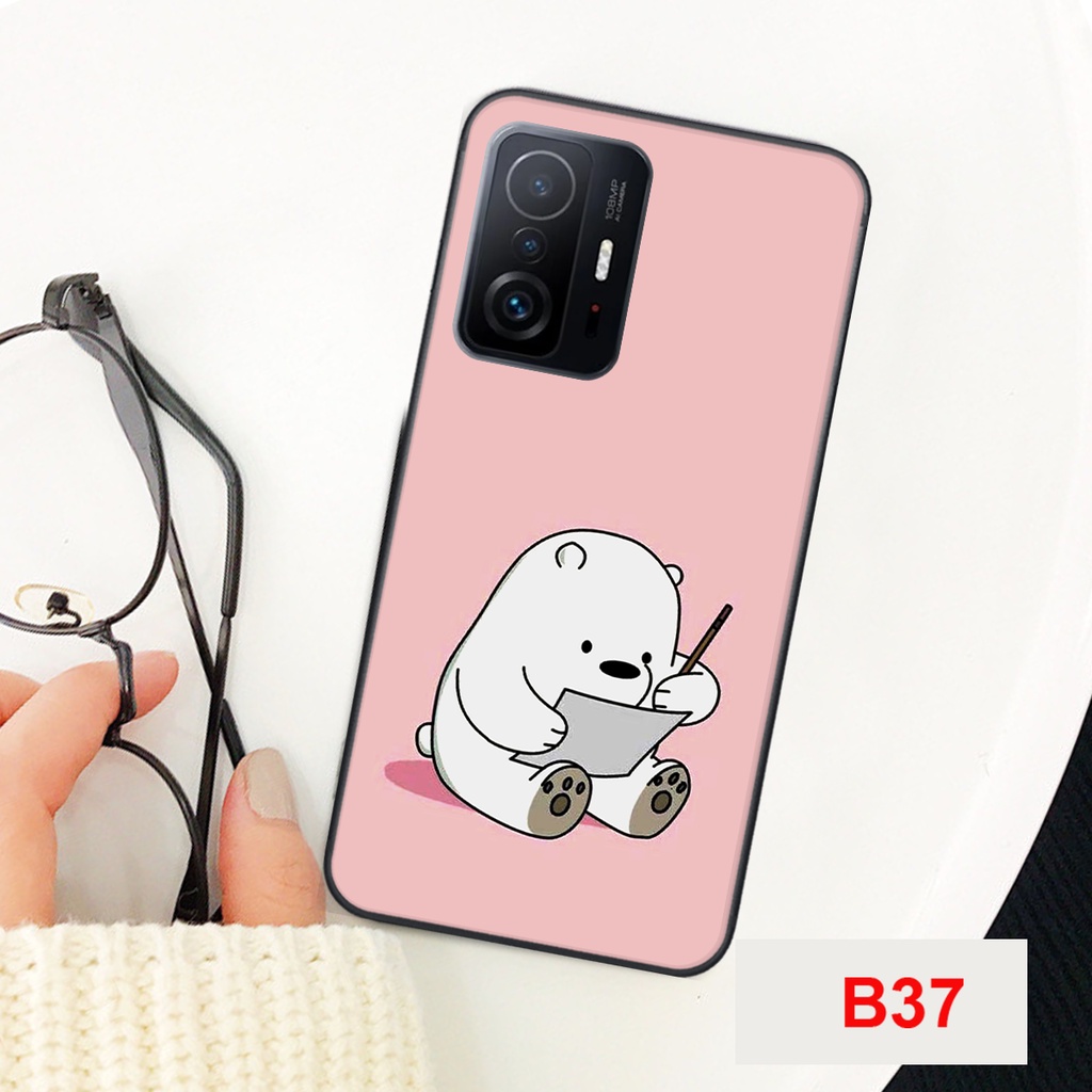 Ốp lưng Xiaomi 11 5G- Xiaomi 11 Lite 5g- Xiaomi 11T 5G - Xiaomi 11T Pro 5G ( Mi 11T 5G - Mi 11T Pro 5G) in gấu cute