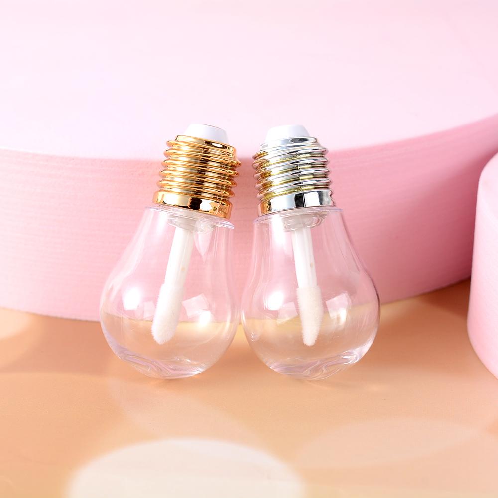 Tuýp Son Bóng 9ml Bằng Nhựa Trong Suốt Thiết Kế Dễ Thương