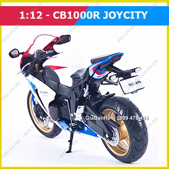 Xe Mô Hình Moto CBR 1000RR Tem 3 Màu Racing HRC Tỉ Lệ 1/12 - Joycity - 8669.1 - Không Hộp