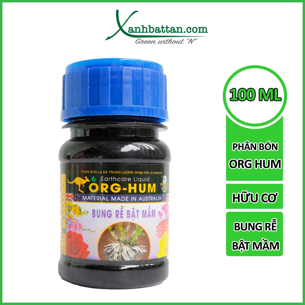 Phân Bón Org Hum Kích Chồi - Mập Mầm Phong Lan Và Hoa Hồng