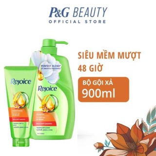 [Pg] Combo Dầu Gội Rejoice Siêu Mềm Mượt Chai 900G& Dầu Xả Siêu Mềm Mượt Tuýp 160Ml