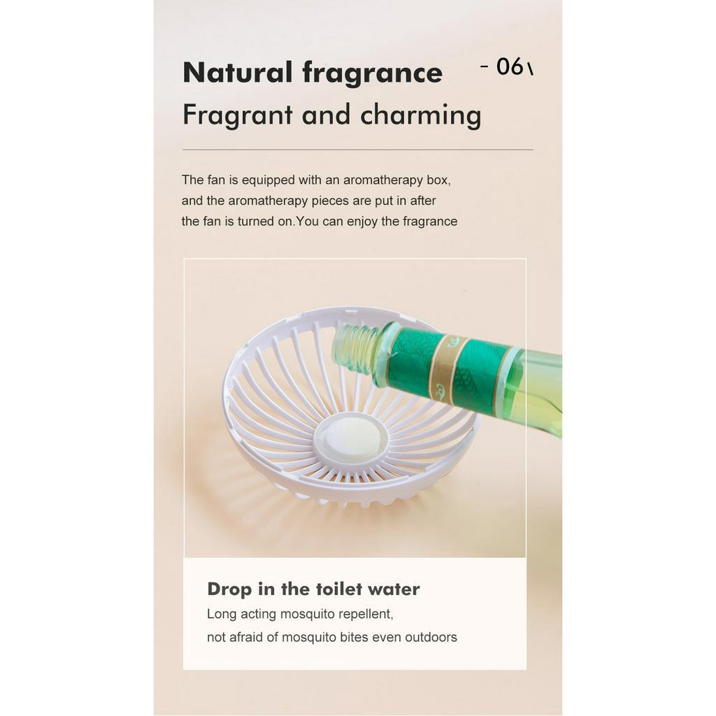 Quạt Sạc usb Cầm Tay / Vòng Đeo Tay / Xe Đẩy Em Bé Có Thể Điều Chỉnh