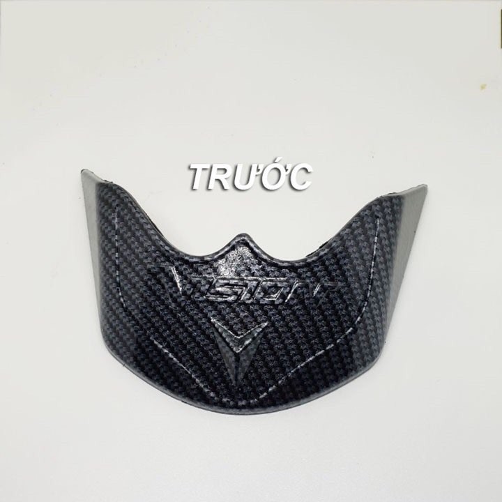 MỎ DÈ TRUỚC VÀ SAU XE VISION 2018 - SƠN CARBON ĐEN