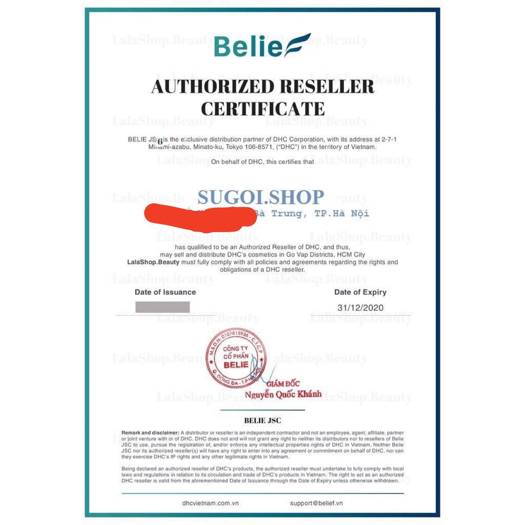 Viên uống Trắng da D.H.C Nhật Bản Adlay Extract 20 Ngày (20 Viên) | Thế Giới Skin Care