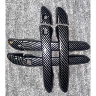 Ốp tay nắm, hõm cửa accent 2018-2022 carbon