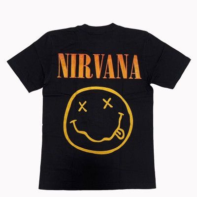 Áo Rock band tee Nirvana ROX MS157 phông thun unisex100% cottong Thái Lan dáng xuông over size - Bụi Rock 888