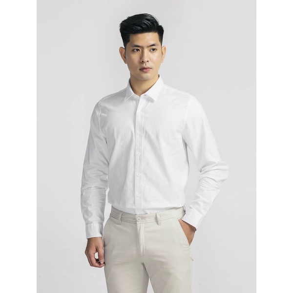 Sale áo sơmi trắng dài tay Arstino 795k👉còn 390k