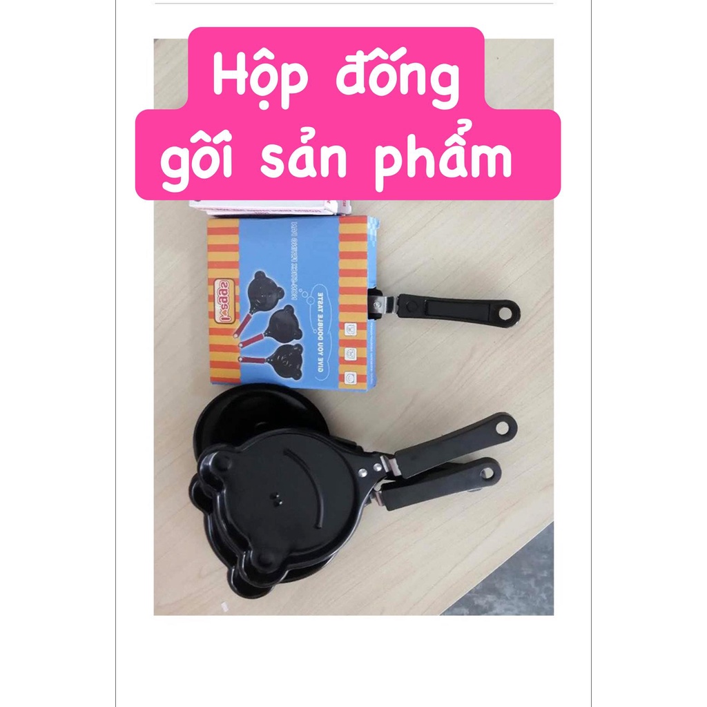 chảo ko dính mini chiên trứng hình thú