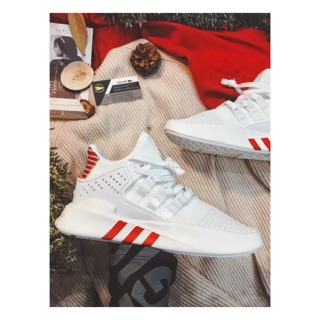 [lonxongiay] Giày thể thao EQT 2018 trắng/ đỏ cam