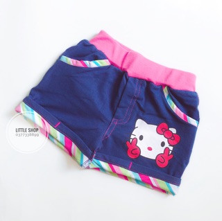 Quần short thun bé gái Kitty
