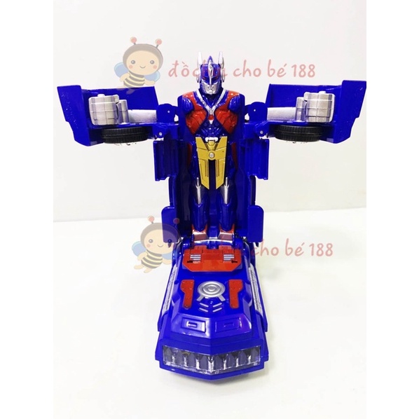 Xe cảnh sát biến hình robot transformers Bumblebee