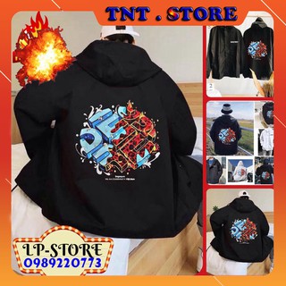 [Kèm Quà] ÁO KHOÁC DÙ - JACKET DEGREY ICExFIRE 2 MÀU( kèm ảnh thật có form rộng XL) (AKD001) - AK.STORE