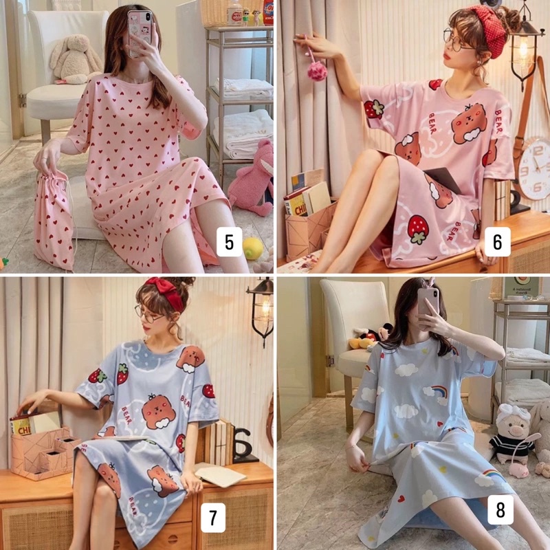 [Hàng order] - Váy ngủ - Ảnh thật ở cuối (NOTE TÊN FB + SĐT ĐỂ ĐƯỢC TRẢ ĐÚNG MẪU) | BigBuy360 - bigbuy360.vn