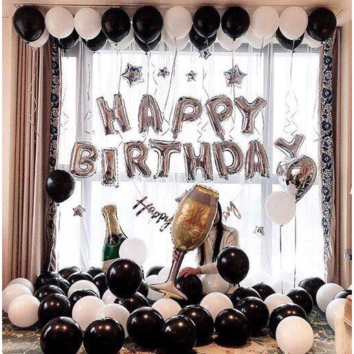 [Ảnh thật] Set trang trí sinh nhật lung linh HPBD (COMBO 106)