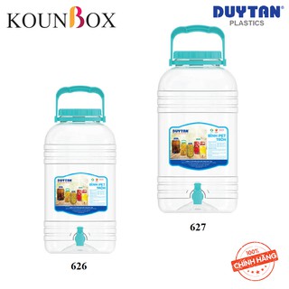 Bình PET Tròn Đựng Nước Uống 10 Lít , 15 Lít, 20 Lít ( Có Vòi) - Chịu đến 60 độ | Kounbox