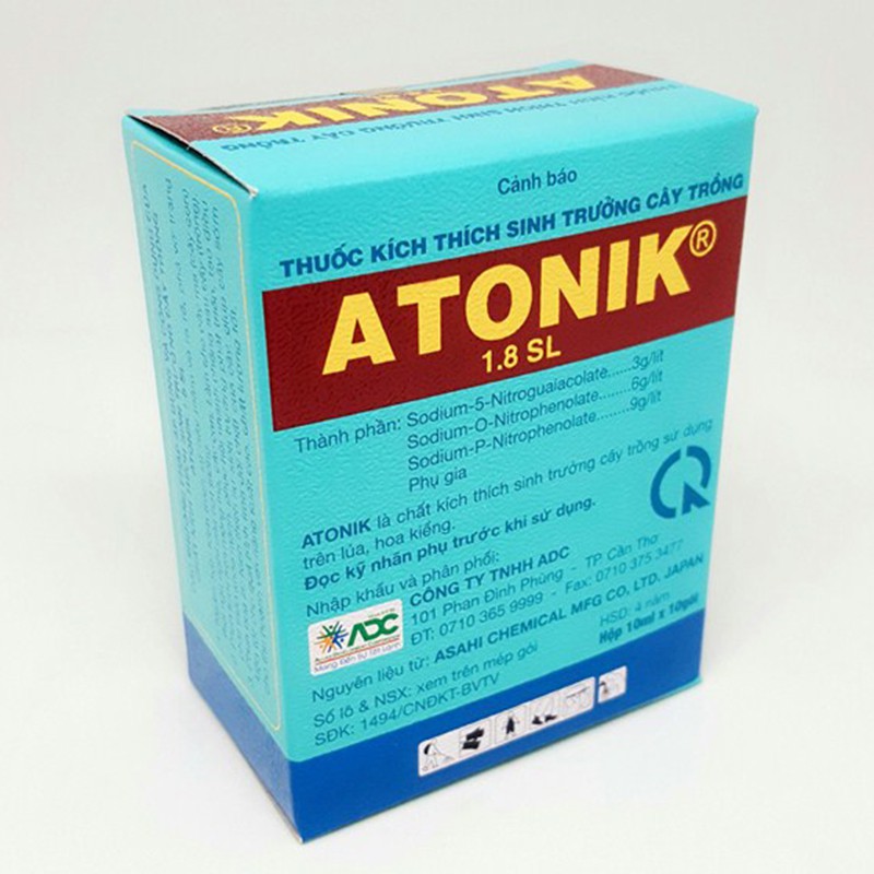 Phân kích thích ATONIK - hỗ trợ sinh trưởng cho cây trồng và hoa kiểng - gói 10ml VTATN01 | Vạn Tín Store