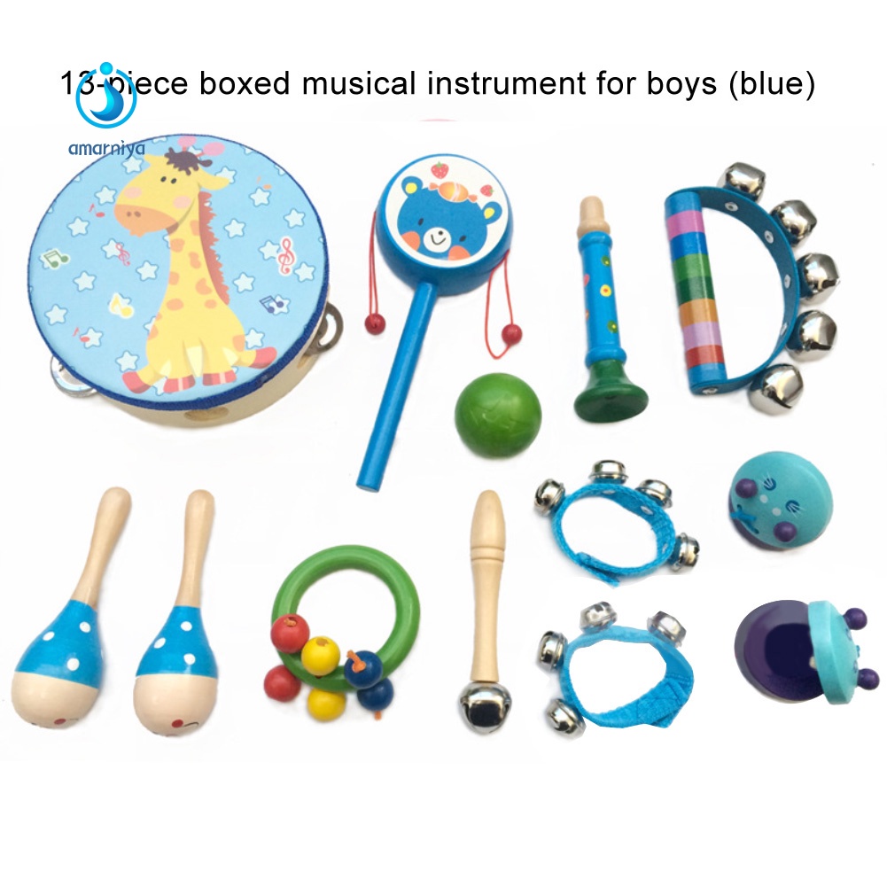 Bộ 13 Nhạc Cụ Đồ Chơi Cho Bé