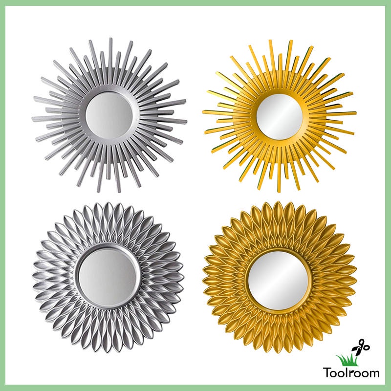 Gương Tròn Gắn Tường Trang Trí Độc Đáo