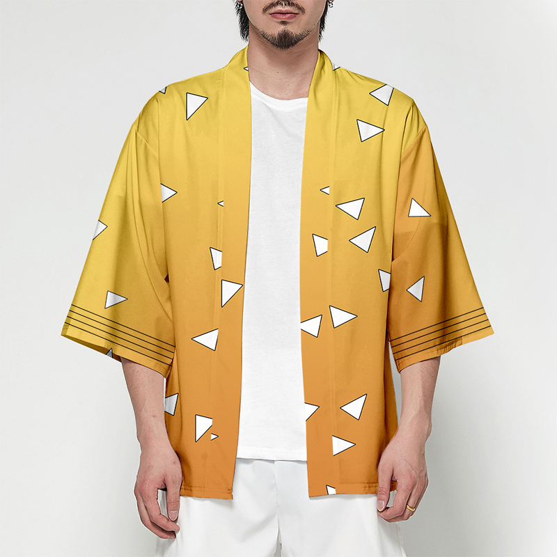 Áo Choàng Kimono Họa Tiết Anime Xinh Xắn Dành Cho Người Lớn