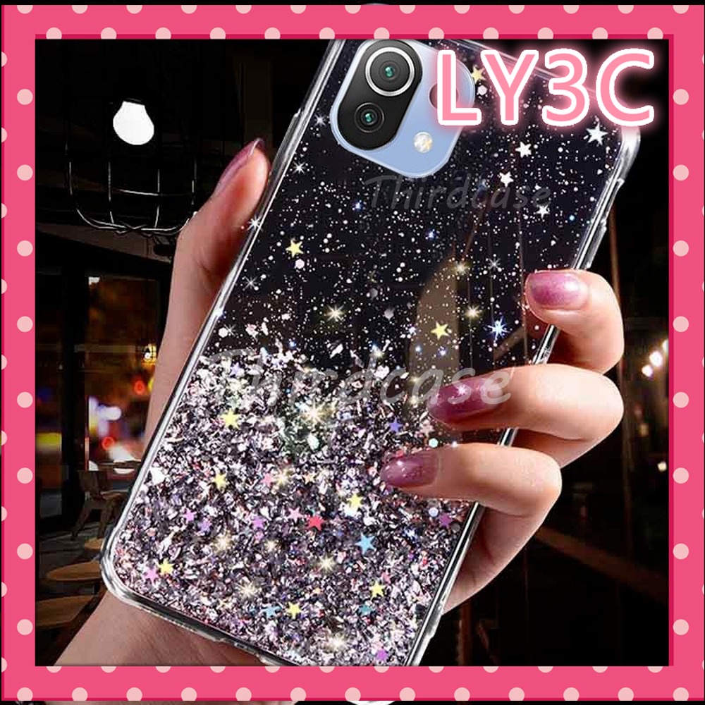 Ốp Điện Thoại Silicon Mềm Chống Sốc Phối Sequin Lấp Lánh Cho Xiaomi 11 Lite 5G NE 11i 11 Pro 11T Pro 11 Ultra 11 Lite