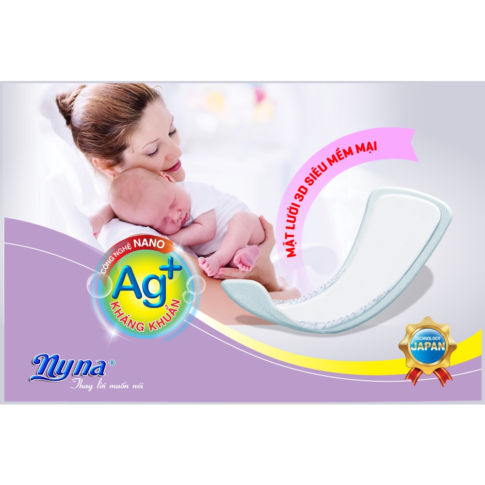 Miếng Lót Nyna 10 Miếng -  Tấm Lót Sau Sinh Cho Mẹ Bầu