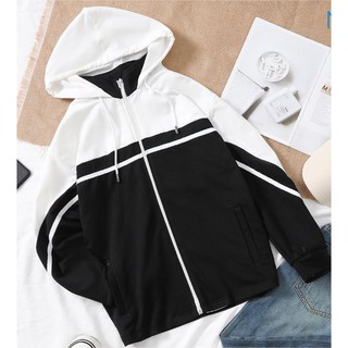 Áo Khoác Nam Có Mũ Form Rộng Mix Nỉ 3 Phân MANDO Phong Cách Hàn Quốc Phối Đồ Đẹp Nhất 2020 - NDN018