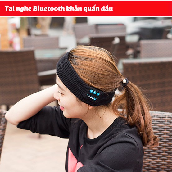 Khăn quấn đầu tai nghe Bluetooth Calion CL-Z3 nghe nhạc ấm tai | BigBuy360 - bigbuy360.vn