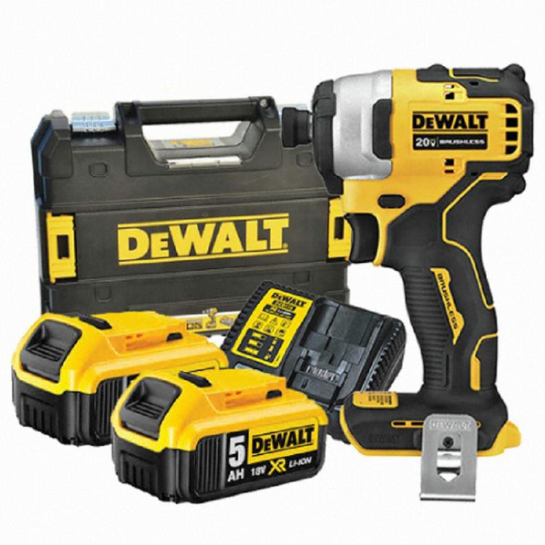 DCF809F2-KR MÁY VẶN VÍT CẦM TAY DÙNG PIN DEWALT (KHÔNG CHỔI THAN)