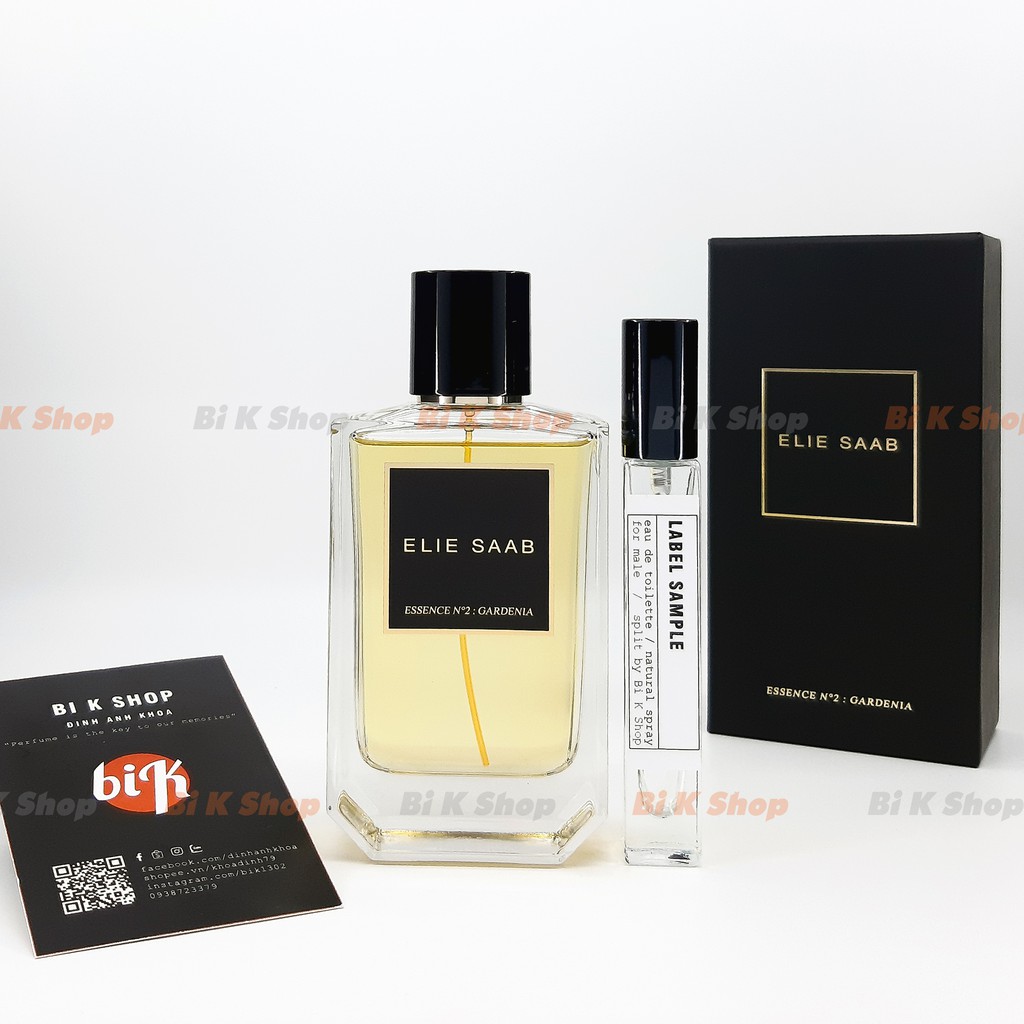 Bi K Shop - Nước hoa unisex Elie Saab Essence No.2 Gardenia [Mẫu thử]