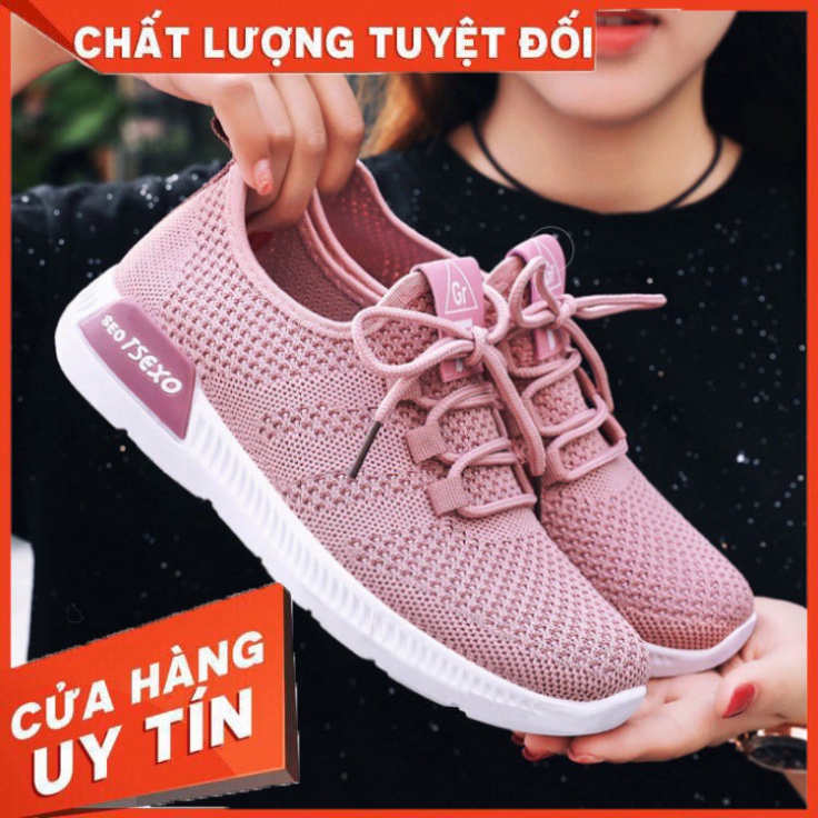 Giày Thể Thao Nữ , Giày Sneaker Nữ H5 Chất Đẹp Êm Chân Độn Đế Tăng Chiều Cao Màu Đen Hồng Xám Bạc Thiết Kế Nổi Bật - Hàn