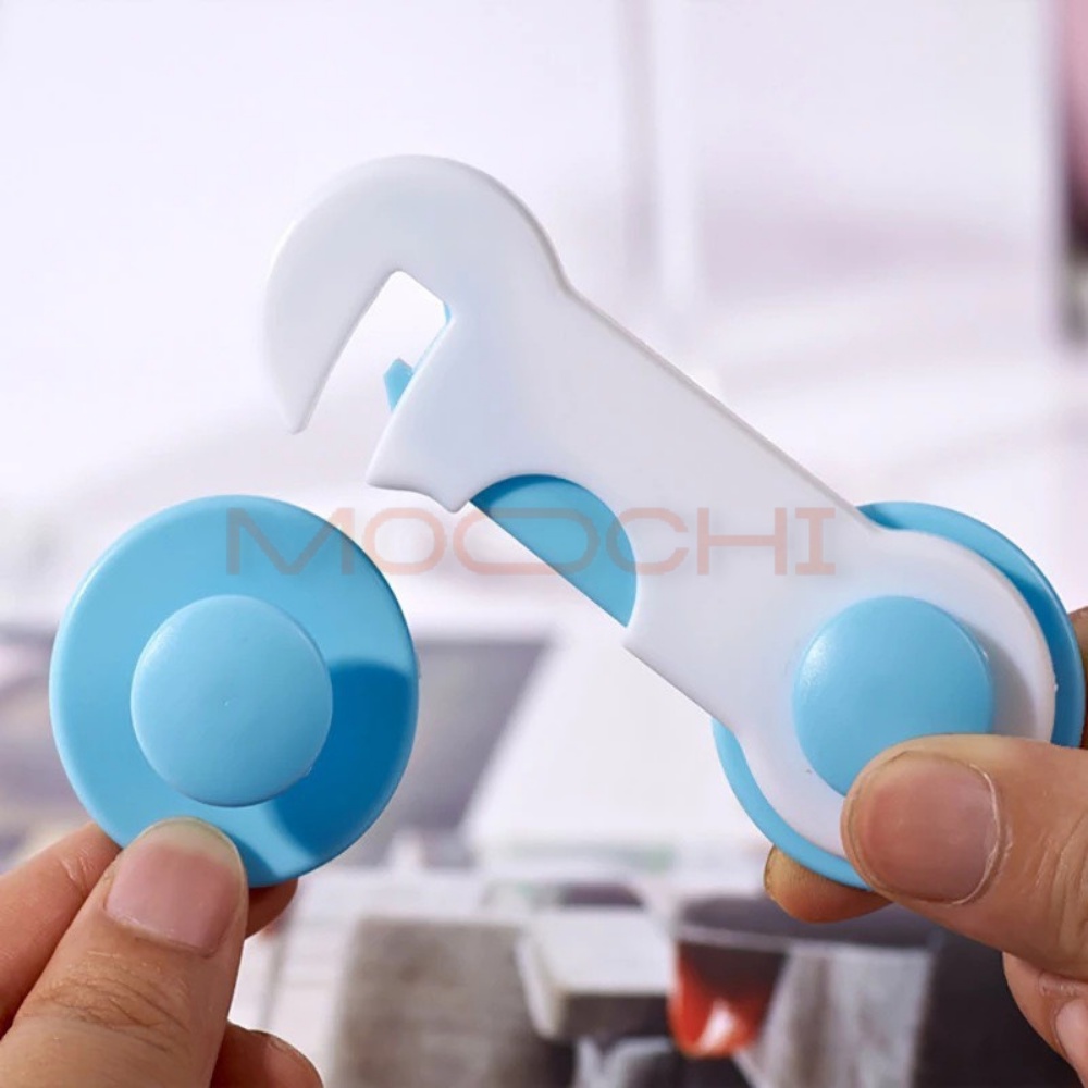 Khóa Tủ Lạnh, Tủ Quần Áo, Ngăn Kéo Chống Va Đạp An Toàn Cho Trẻ Em