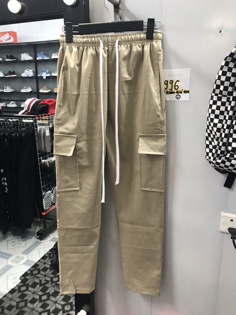 Quần kaki túi hộp