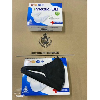 Hộp khẩu trang 3d mask màu Đen 50 cái