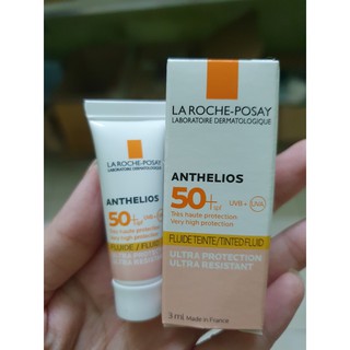 Sample Kem Chống Nắng Có Màu La Roche Posay Anthelios 50+ Shaka Tinted Fluid 3ml