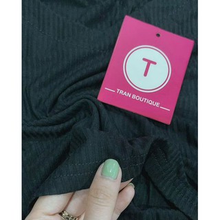 ÁO CROPTOP CỔ V TAY DÀI