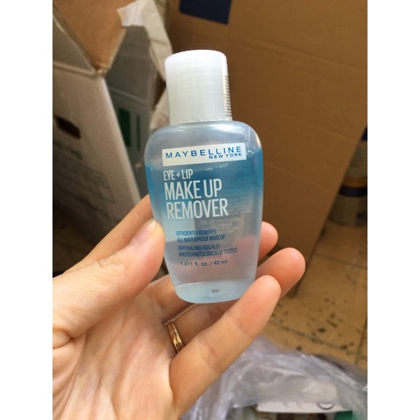 Nước Tẩy Trang Mắt Môi - Maybelline MakeUp Remover 40ml