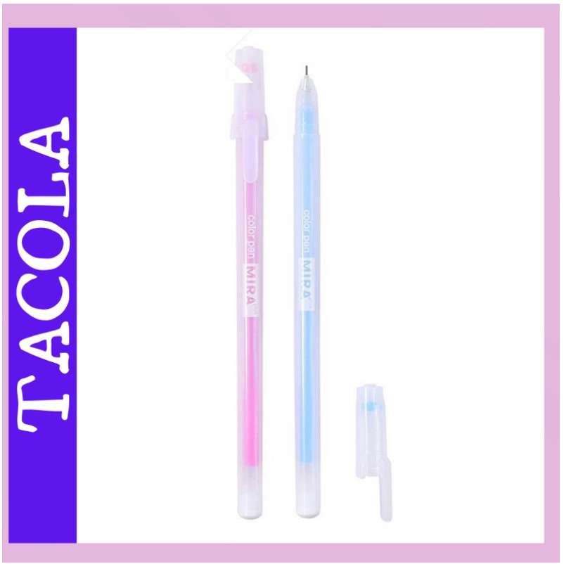 Bút mực gel Mira cute, bút viết calligraphy ngòi 0.5mm nhiều màu dễ thương BM01