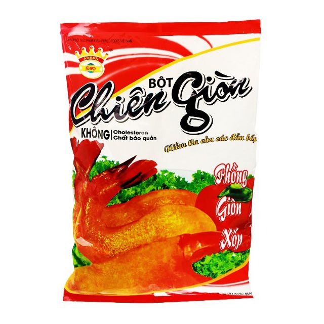 Bột Chiên Giòn đồng tiền 150g và 1kg Tp food