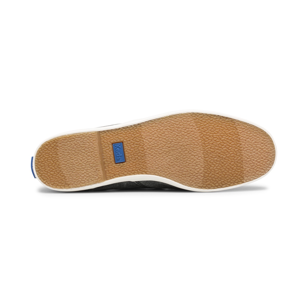 Giày Keds Nữ - Chillax Washed ORG Core Twill Charcoal - KD064815