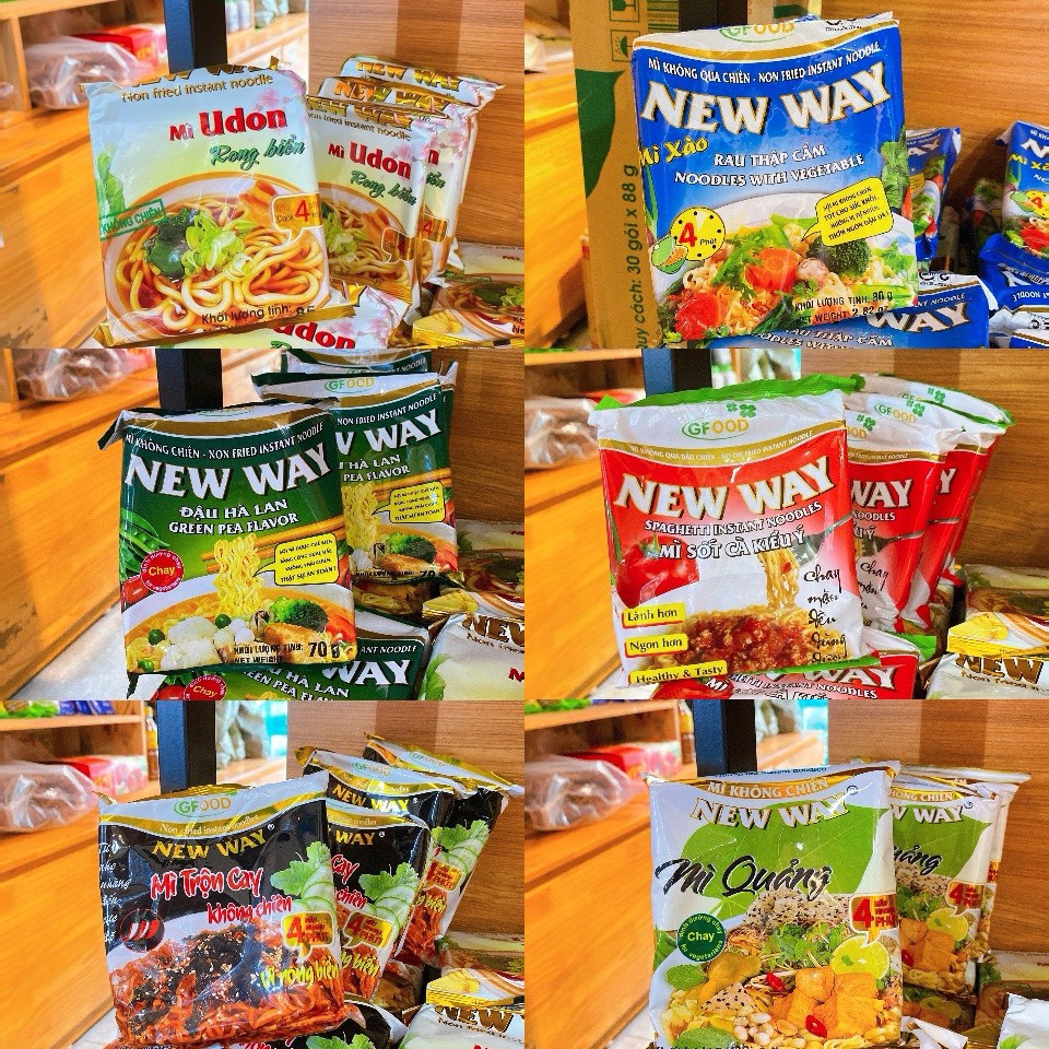 Thực Phẩm Xanh Mì Không Chiên - Mỳ chay ăn liền chế biến nhanh chỉ trong 3 phút | BigBuy360 - bigbuy360.vn