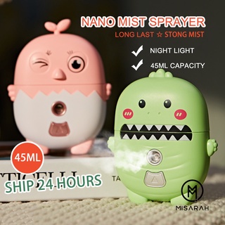 Máy Phun Sương Nano Làm Sạch Lỗ Chân Lông Dưỡng Ẩm Cho Da Mặt Mini Sạc USB