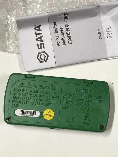 Đồng hồ điện vạn năng mini SATA DY03001