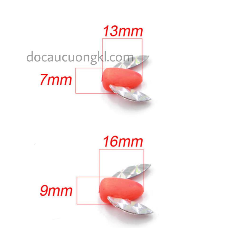 Cánh lure câu cá tạo sóng