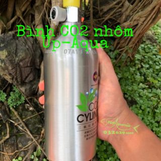 Bình CO2 nhôm Up-aqua cho bể cá thủy sinh