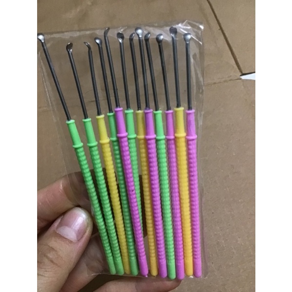 Dụng cụ lấy ráy tai, que ngoáy tai dài 10cm