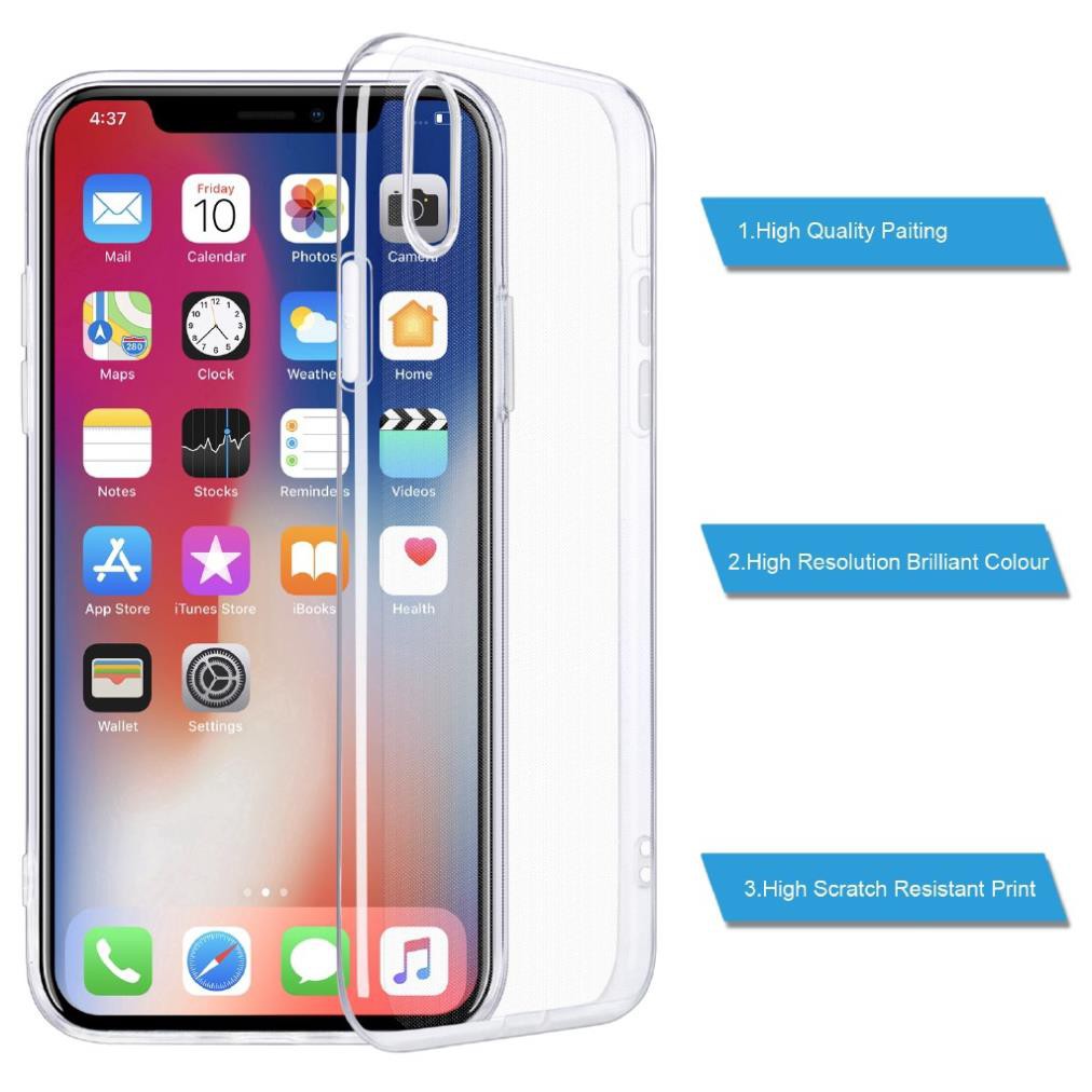 ỐP SILICON DẺOTRONG SUỐT CHO IPhone 11 Pro X 7 8 6 6S Plus XS Max 12 ProMax 2020