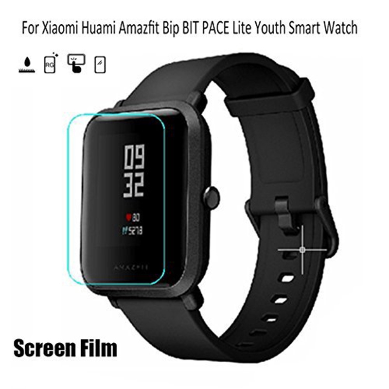 Set 2 Miếng Dán Màn Hình Trong Suốt Chống Nước Chuyên Dụng Cho Đồng Hồ Thông Minh Xiaomi Huami Amazfit Bip Youth